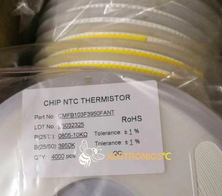 LCD TCXO Yazıcı için SMD 0805 Chip Style NTC Termistörler 10K 3950K